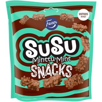 Fazer Susu Snacks Minttu karkkipussi 160g kalorit ja ravintosisältö - 479 kcal