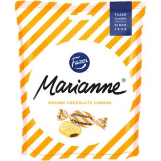 Fazer Marianne Appelsiini makeispussi 220g kalorit ja ravintosisältö