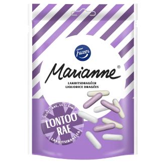 Fazer Marianne Lakritsirae 150g kalorit ja ravintosisältö - 375 kcal