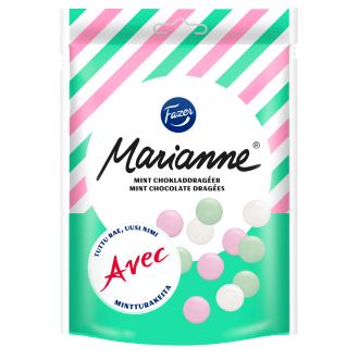 Fazer Marianne Minttusuklaa suklaarae 150g kalorit ja ravintosisältö - 464 kcal