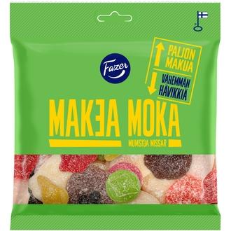 Fazer Makea Moka karkkipussi 300g kalorit ja ravintosisältö - 377 kcal