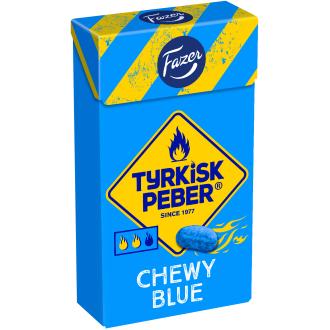 Fazer Tyrkisk Peber Chewy salmiakkipastilli 38g kalorit ja ravintosisältö - 356 kcal
