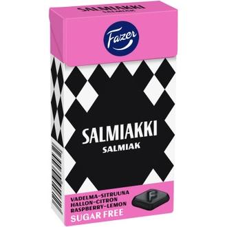 Fazer Salmiakki vadelmasitruunasalmiakkipastilli 40g kalorit ja ravintosisältö