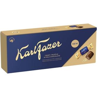 Karl Fazer Tryffelicrisp suklaa konvehti 250g kalorit ja ravintosisältö