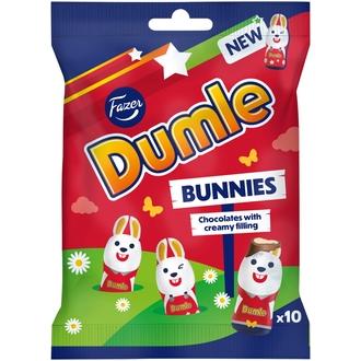 Fazer Dumle Bunnies suklaakuvioita 122g kalorit ja ravintosisältö