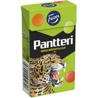 Fazer Pantteri Hedelmä Pastilli 38g kalorit ja ravintosisältö - 367 kcal
