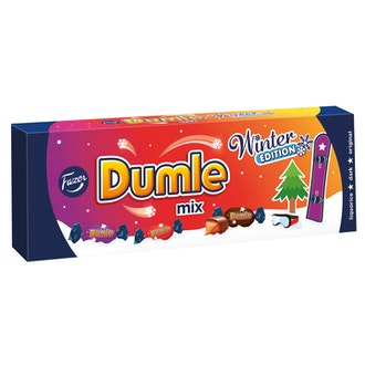 Dumle Mix 350g suklaalla kuorrutettu toffee kalorit ja ravintosisältö - 468 kcal