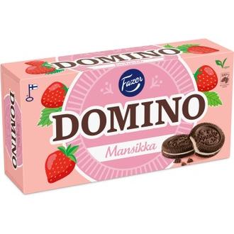 Fazer  Domino Mansikka keksi 350g kalorit ja ravintosisältö