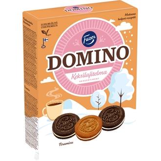 Fazer Domino keksilajitelma 525g kalorit ja ravintosisältö