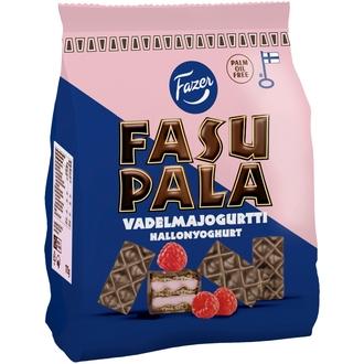 Fazer Fasupala Vadelmajogurtti vohvelikeksi 175g kalorit ja ravintosisältö
