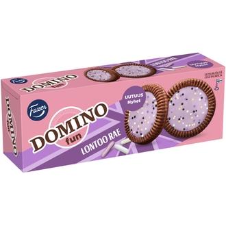 Fazer Domino Fun Lontoo rae herkuttelukeksi 120g kalorit ja ravintosisältö