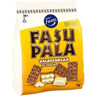 Fazer Fasupala Valkosuklaa vohvelikeksi 199g kalorit ja ravintosisältö