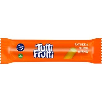 Fazer Tutti Frutti karkkipatukka 20g kalorit ja ravintosisältö - 356 kcal