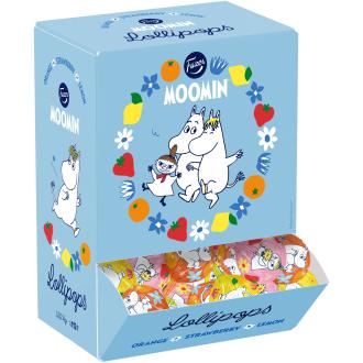 Fazer Muumin Hedelmätikkari 11g kalorit ja ravintosisältö - 384 kcal