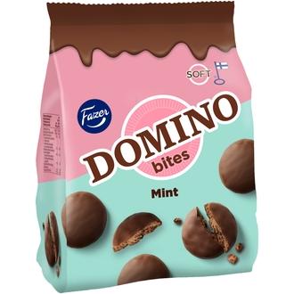Fazer Domino Bites Mint herkuttelukeksi 185g kalorit ja ravintosisältö