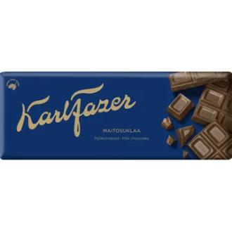 Karl Fazer maitosuklaalevy 180g kalorit ja ravintosisältö