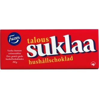Fazer Taloussuklaa suklaalevy 180g kalorit ja ravintosisältö - 523 kcal