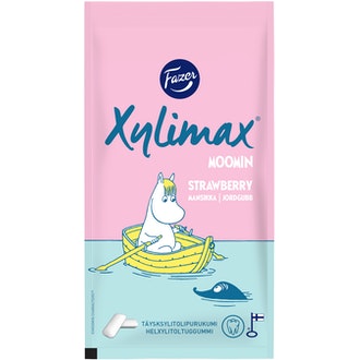 Xylimax Moomin Mansikka 38g purukumi kalorit ja ravintosisältö - 171 kcal