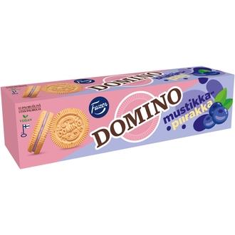 Fazer Domino Mustikkapiirakka täytekeksi 175g kalorit ja ravintosisältö