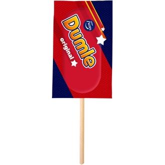 Fazer Dumle maitosuklaalla kuorrutettu toffeetikkari 10 g kalorit ja ravintosisältö - 434 kcal