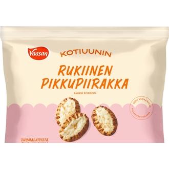 Vaasan Kotiuunin Rukiinen Pikkupiirakka 12X35g Pakaste kalorit ja ravintosisältö