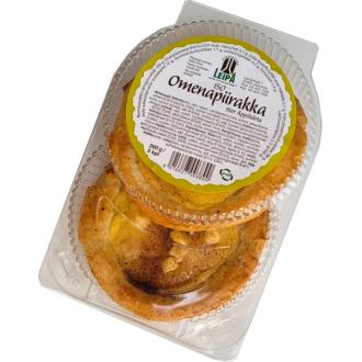 Jokioisten Iso omenapiirakka 2x130g pakattu kalorit ja ravintosisältö - 211 kcal