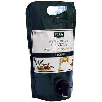 Filos ekstra-neitsytoliivöljy 1,5l original kalorit ja ravintosisältö - 3389 kcal
