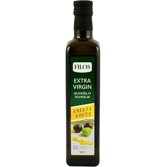 Filos kreetalainen ekstra-neitsytoliiviöljy 500ml kalorit ja ravintosisältö - 810 kcal