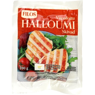 Filos viipaloitu halloumi-juusto 200g kalorit ja ravintosisältö - 314 kcal