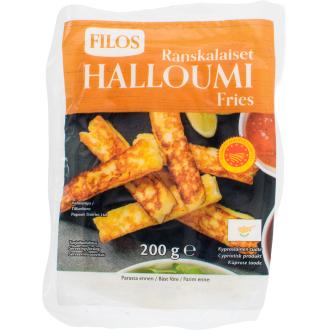 Filos halloumi-ranskalaiset PDO 200g kalorit ja ravintosisältö - 313 kcal