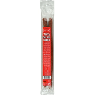 Lecker vahva salami-snack 80g kalorit ja ravintosisältö - 443 kcal