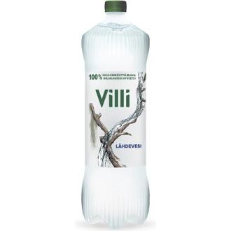 Villi Lähdevesi 1,5L kalorit ja ravintosisältö
