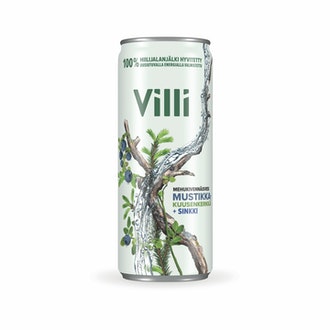 Villi mehukivennäisvesi mustikka-kuusenkerkkä sinkki 0,33l kalorit ja ravintosisältö