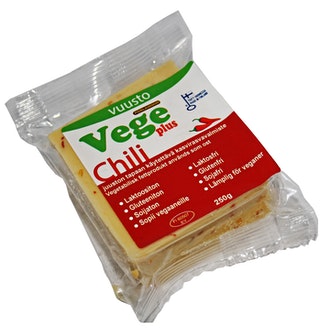 Vege PLUS kasvisrasvavalmiste Chili 250g kalorit ja ravintosisältö