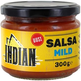 Indian salsa mild 300g kalorit ja ravintosisältö