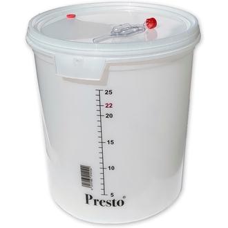 Presto Käymisastia 30 L, Kannellinen, Sisältää Vesilukon Ja Tiivisteen