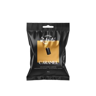 Kouvolan Lakritsi Karamelli-merisuolalakritsi 150 g kalorit ja ravintosisältö - 255 kcal