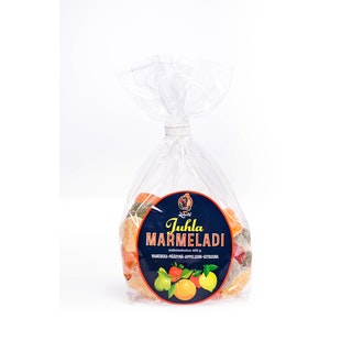 Kouvolan Lakritsi Juhlamarmeladi 400g kalorit ja ravintosisältö - 347 kcal