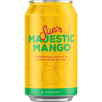 Sun'n Majestic Mango 0,33l kalorit ja ravintosisältö