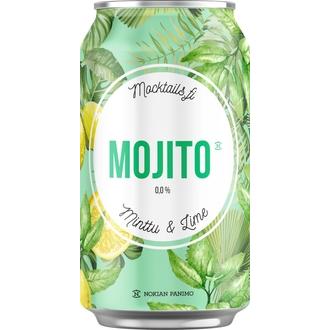 Mocktail Mojito 0,0% 0,33l kalorit ja ravintosisältö