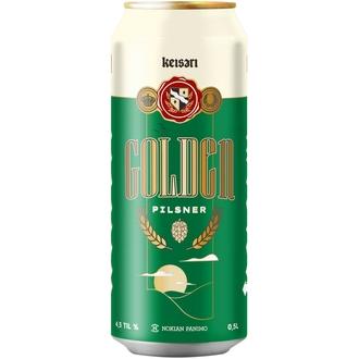 Keisari Golden Pilsner 4,5% 0,5l kalorit ja ravintosisältö