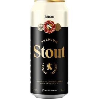Keisari Stout 5,5 til-% 0,5l kalorit ja ravintosisältö