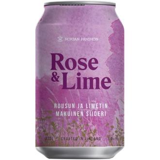 Rose & Lime Siideri 0,33l 5,0% kalorit ja ravintosisältö