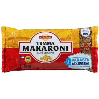 Myllyn Paras Tumma Makaroni 1 kg kalorit ja ravintosisältö - 347 kcal