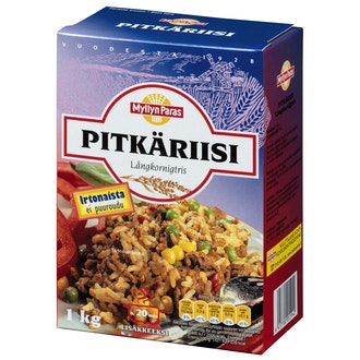 Myllyn Paras Pitkäriisi 1kg kalorit ja ravintosisältö - 339 kcal