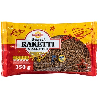 Myllyn Paras Täysjyvä Raketti Spagetti 350g kalorit ja ravintosisältö