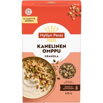 Myllyn Paras Kanelinen Omppu granola 475g kalorit ja ravintosisältö