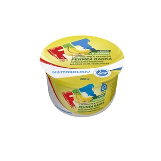 FIT rahka 200g banaani laktoositon kalorit ja ravintosisältö - 84 kcal