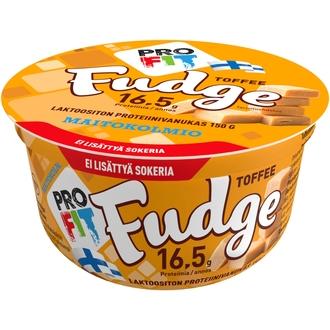Maitokolmio PROFIT laktoositon toffee fudge proteiinivanukas 150g kalorit ja ravintosisältö