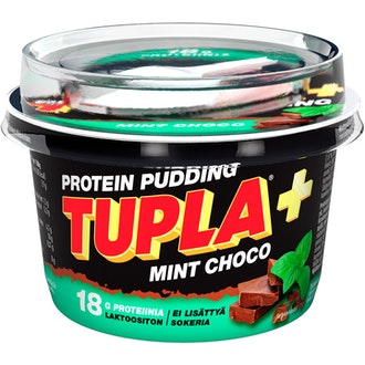 TUPLA+ proteiinivanukas 180g minttusuklaa laktoositon kalorit ja ravintosisältö